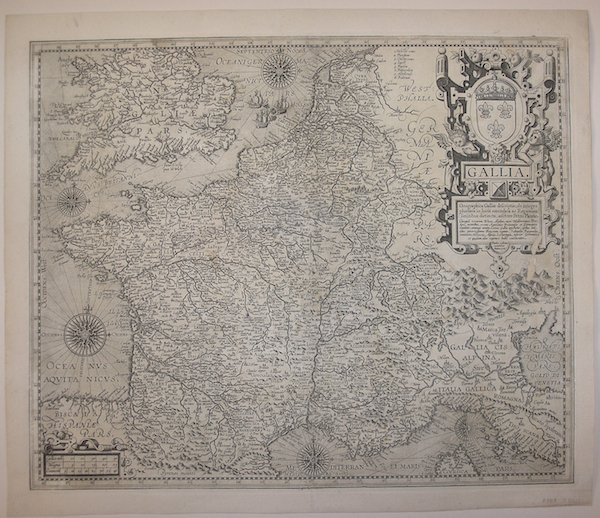 Gallia. Gallia Geographica Galliae descriptio, de integro plurimis in locis …