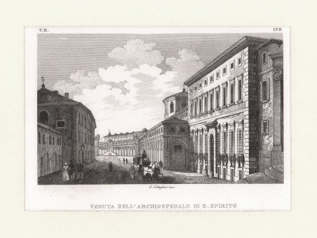 Veduta dell'Archiospedale di S. Spirito