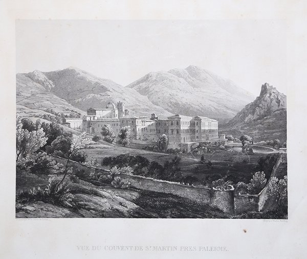 Vue du convent de St. Martin pres Palerme