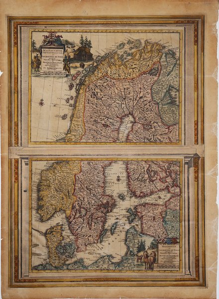 Scandinavie Septentrionale ou Couronnes de Nord/Scandinvia Meridionale…