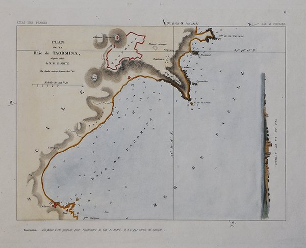 Plan de la Baie de Taormina