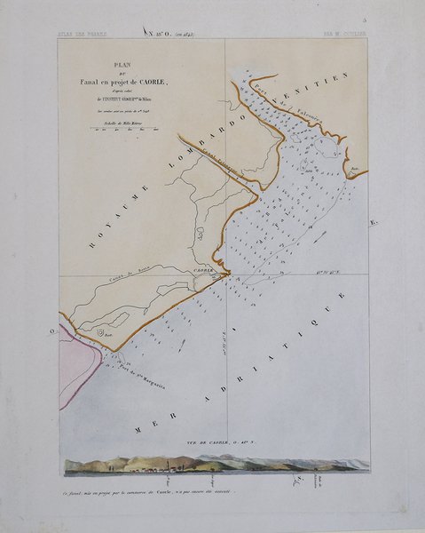 Plan du Fanal en projet de Caorle
