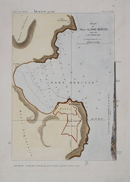 Plan du Phare du Port Hercule