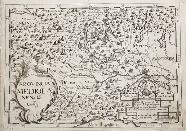 Provincia Mediolanensis cum Confinjs