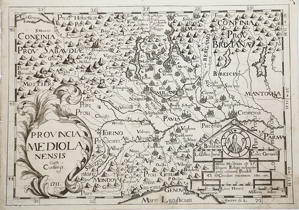 Provincia Mediolanensis cum Confinjs | Immagine Gallery 1