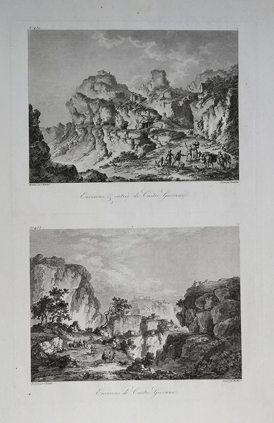 Environs & entreé de Castro Giovanni/ Environs de Castro Giovanni