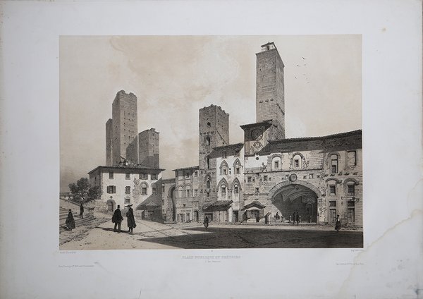 Place Publique et Prétoire à San Geminiano