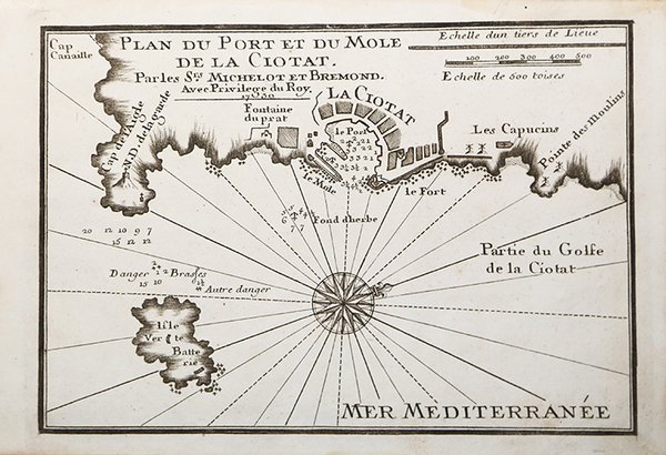 Plan du Port et du Mole de la Ciotat