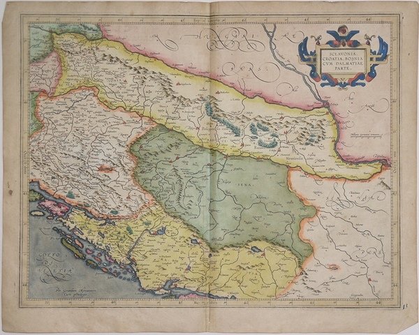 Sclavonia, Croatia, Bosnia Cum Dalmatiae Parte .