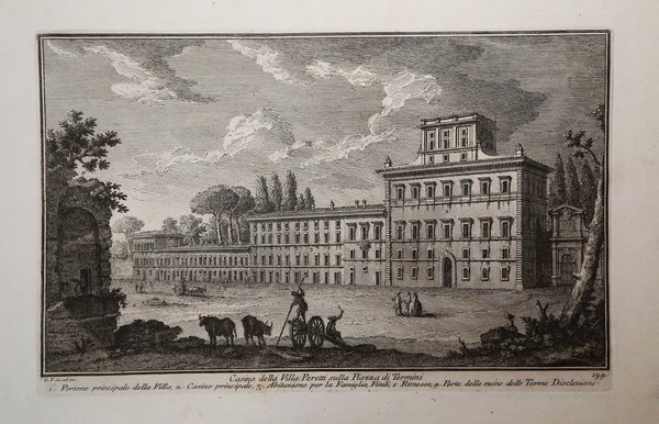 Casino della Villa Peretti sulla Piazza di Termini