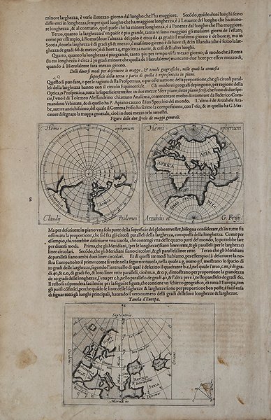 (Diversi modi per descrivere le mappe, & tavole geografiche nelle …