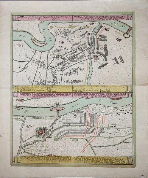 Disegno del…passaggio che fecero i soldati imperiali di là della …