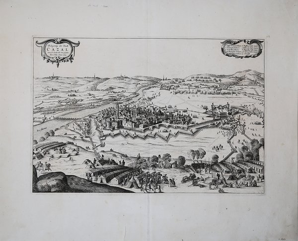 Belgering der Stadt Cazal…