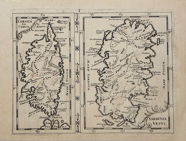 Corsica seu Cyrnus/ Sardinia Vetus