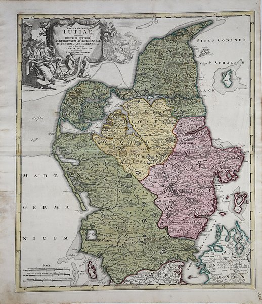 Tabula Generalis Iutiae continens Dioeces Quatuor… | Immagine principale