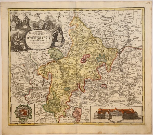 Ducatus Franciae Orientalis seu…Principatus et Episcopatus Herbipolensis…