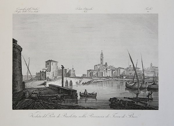 Veduta del Porto di Barletta nella Provincia di Terra di …