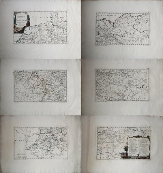 Novus Prospectus Geographicus cursuum publicorum aliorumque itinerum per Germaniam adusque …