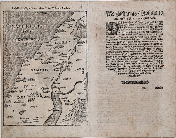 Taffel des Heiligen Landes zu dem nemen Testament dienlich | Immagine principale