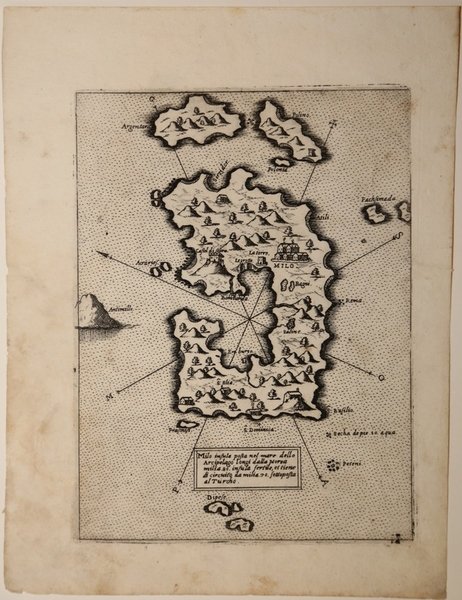 Milo insula posta nel mare dello Arcipelago longi dalla Morea…