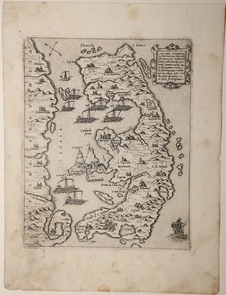 Corfu insula antiquamente detta Malena…