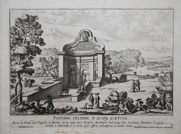 Fontana celebre d'Acqua Acetosa