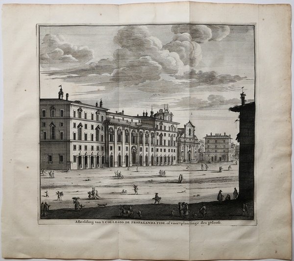 Afbeelding van't Collegio de Propaganda Fide, of voortplantinge des geloofs