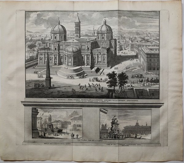 Prospectus Basilicae S. Mariae Maioris restauratae a Clemente decimo…