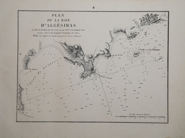 Plan de la Baie d'Algésiras