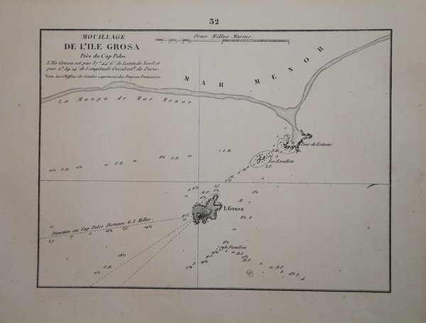 Mouillage de l'Ile Grosa Près du Cap Palos