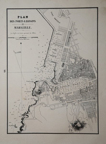 Plan des Ports & Bassins de Marseille