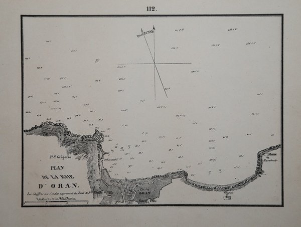 Plan de la Baie d'Oran