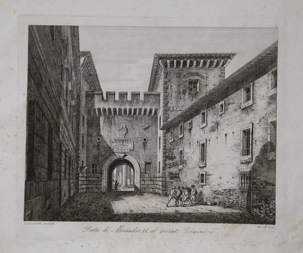 Porta di Alessandro Vi al recinto Leonino