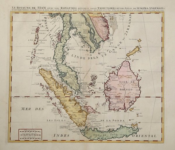 Le Royaume de Siam avec les Royaumes qui luy sont … | Immagine principale