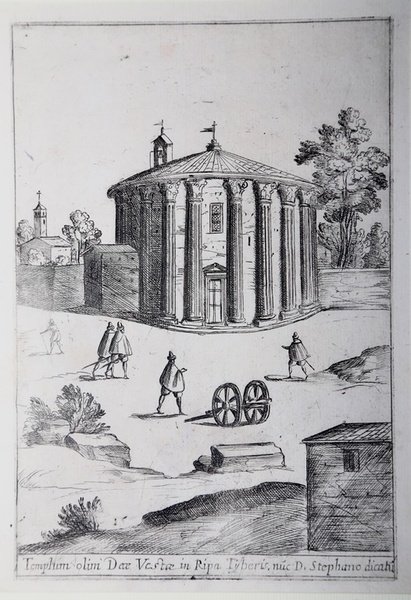 Templum olim Deae Vestae in Ripa Tijberis n?c D. Stephano …