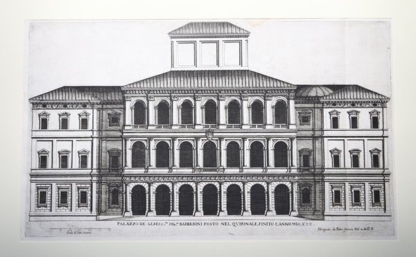 Palazzo de gli Ecc.mi Sig.ri Barberini posto nel Quirinale finito … | Immagine principale