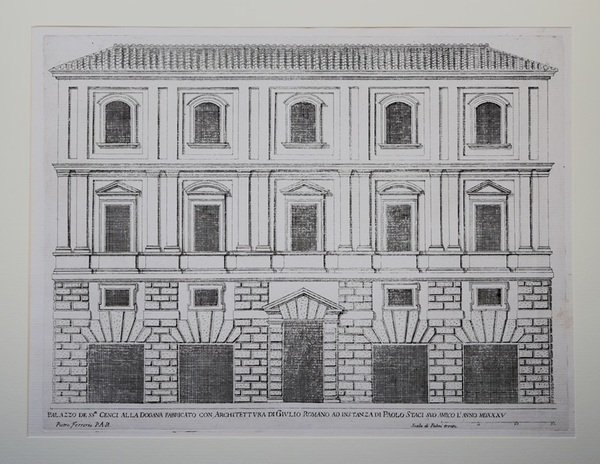Palazzo de SS.ri Cenci alla dogana fabricato con architettura di …