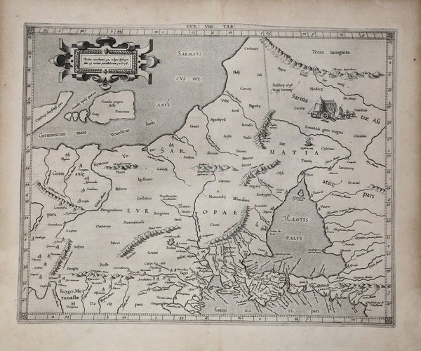 EUR: VIII TAB: (Europae Tabula Octava)