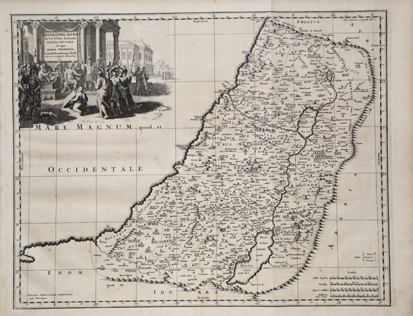 Geographiae Sacra ex V. & N.Test. Desumtae Tabula Secunda in …