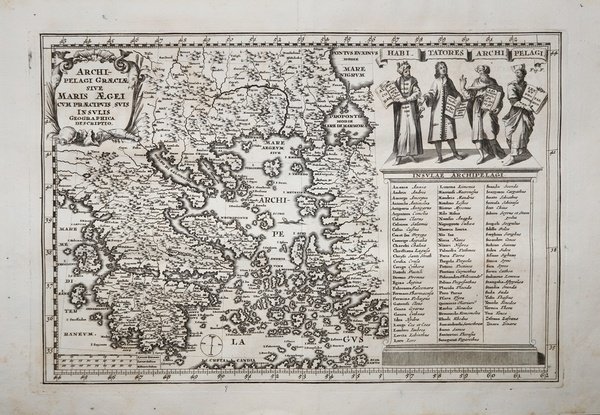 Archipelagi Graeciae sive Maris Aegei cum praecipuis suis insulis Geographica …