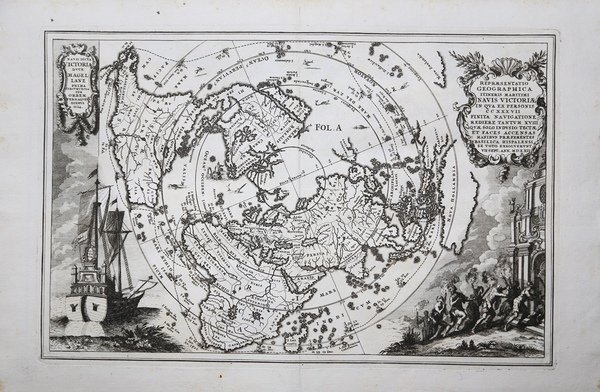 Repraesentatio Geographica itineris maritimi Navis Victoriae in qua ex personis …