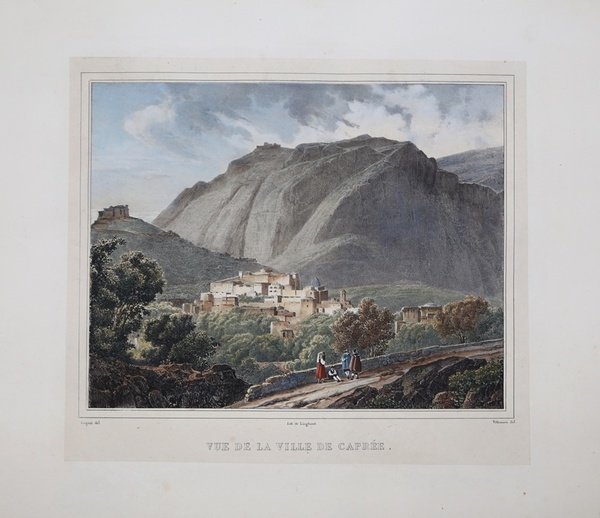 Vue de la ville de Caprée