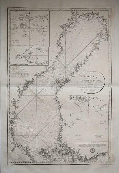Carte réduite de la Mer Baltique : Ve. Feuille Contenant …