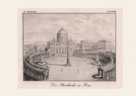 Die Peterkirche in Rom