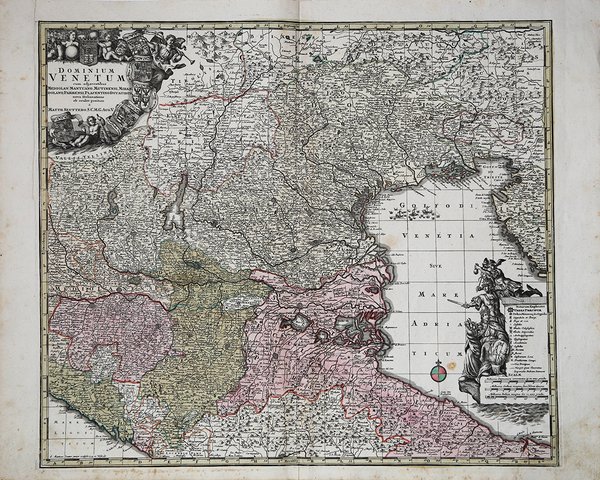 Dominium Venetum cum adjacentibus Mediolan. Mantuano, Mutinensi, Miran. Dolano, Parmensi, …