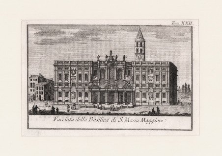 Facciata della Basilica di S. Maria Maggiore