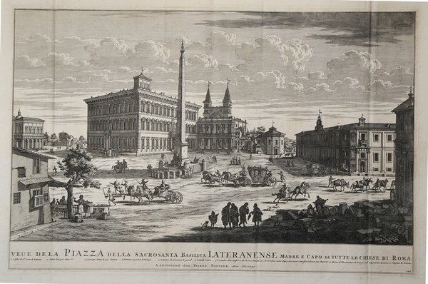 Veue de la Piazza della sacrosanta Basilica Lateranense madre e … | Immagine principale