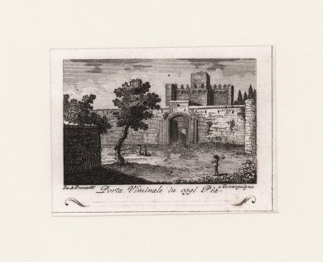 Porta Viminale in oggi Pia