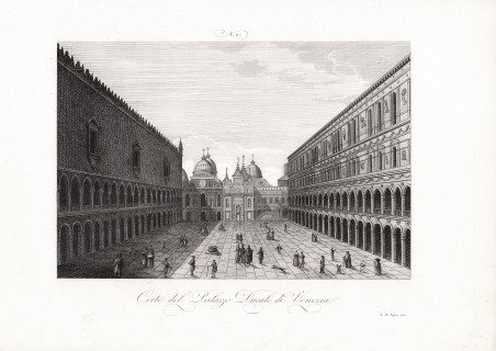 Corte del Palazzo Ducale di Venezia