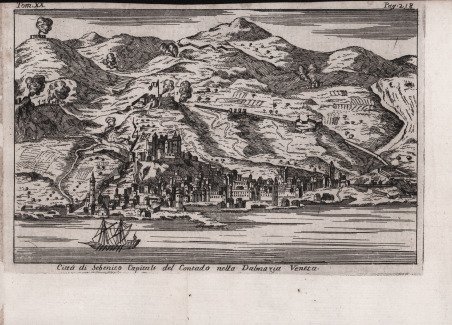 Città di Sebenico Capitale del Contado nella Dalmazia Veneta